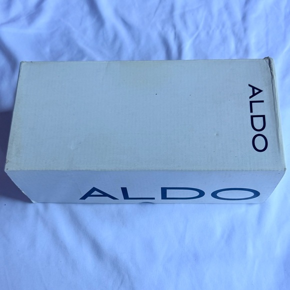 Aldo Silver Glitter Heels Buschur Women’s Size 38B